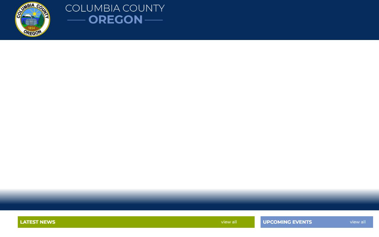 Columbia County Clerk records page for genealogy research