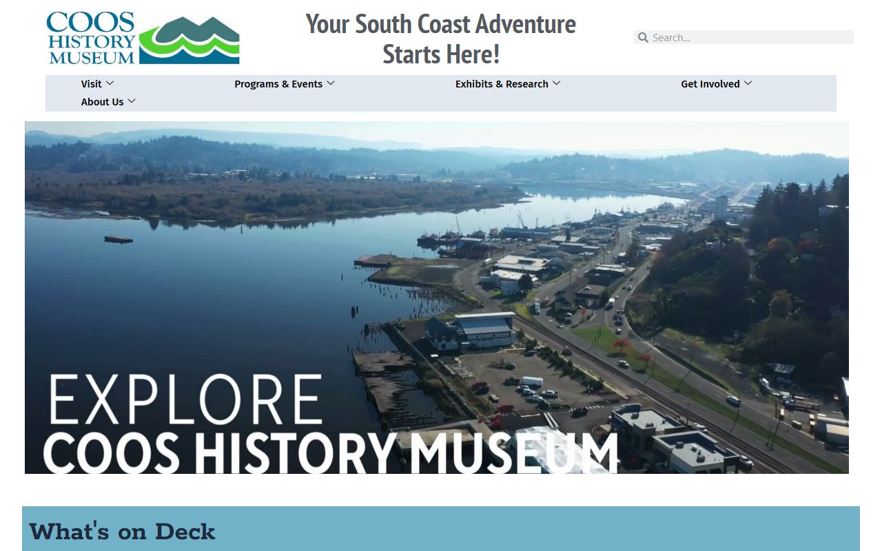 Coos County Historical Society museum for genealogy and ancestry research