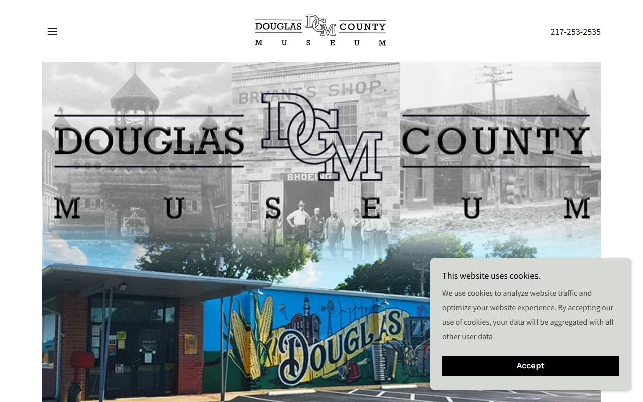 Douglas County Museum page for genealogy and historical research